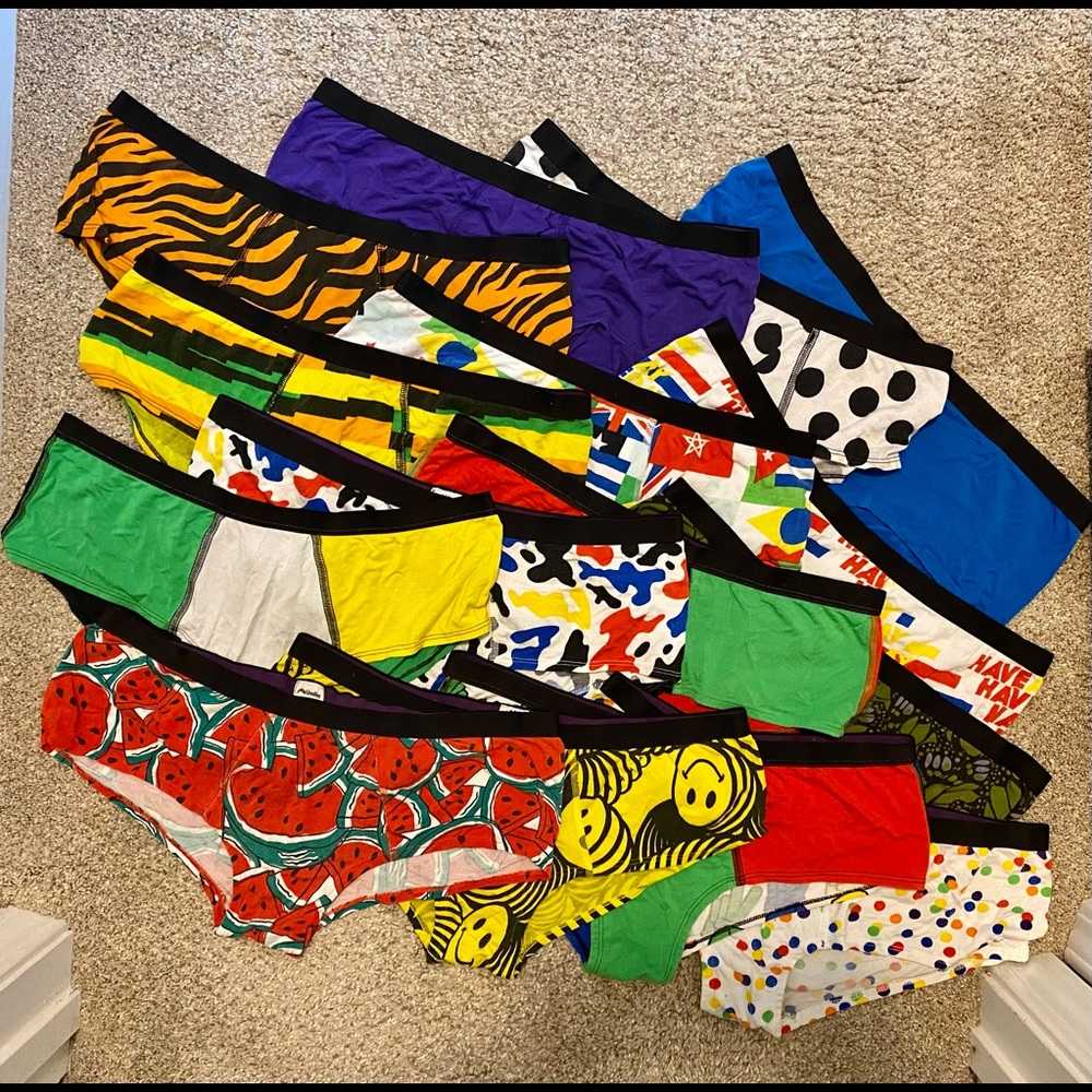 MeUndies XL - 15 Pair Lot